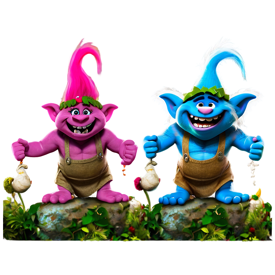 Trolls Adventure Scenes Png 05232024 PNG Image