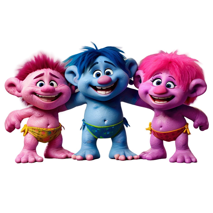 Trolls Group Hug Png 05232024 PNG Image