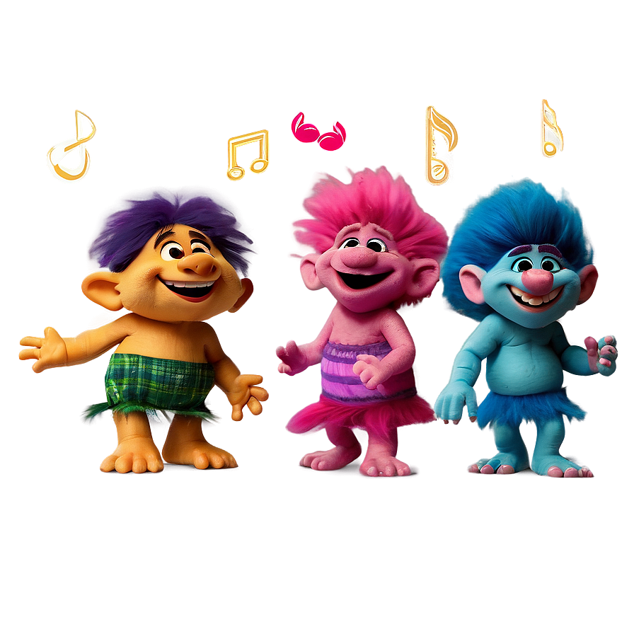 Trolls Musical Moments Png Qmr PNG Image