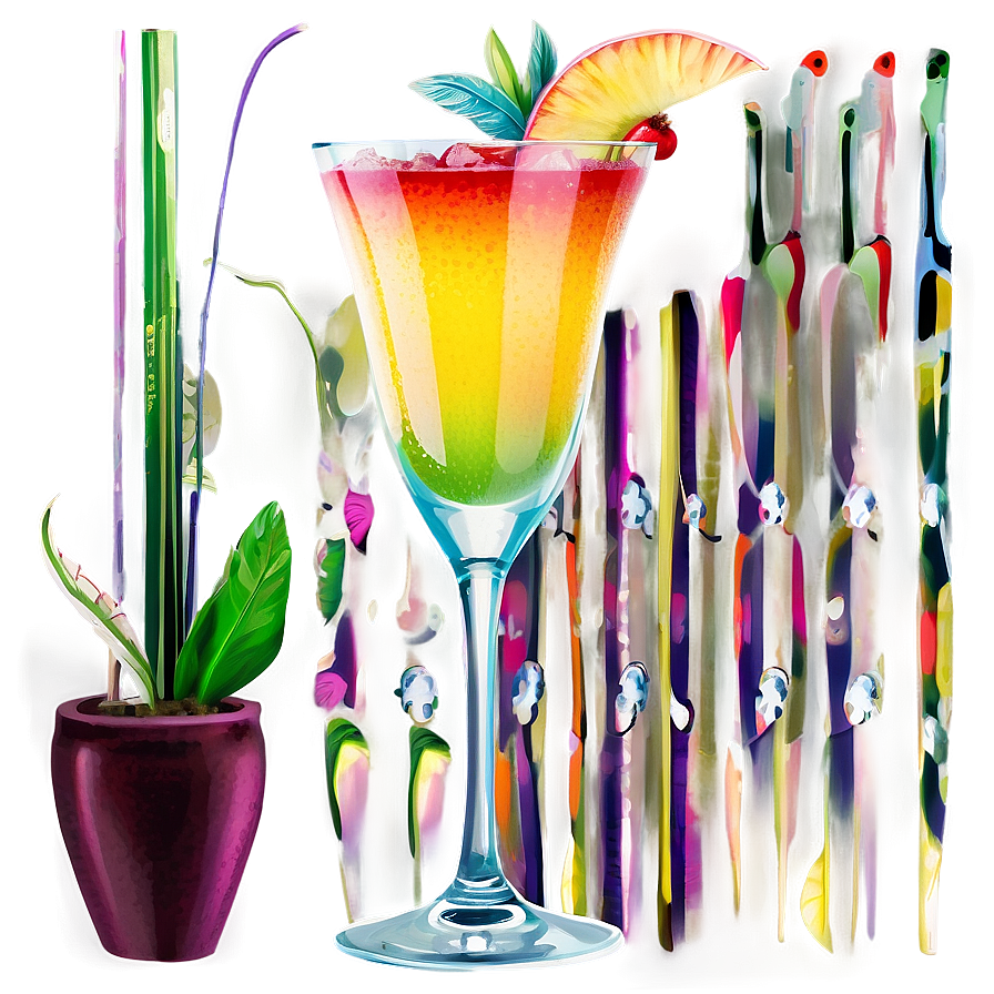 Tropical Cocktail Collection Png 97 PNG Image