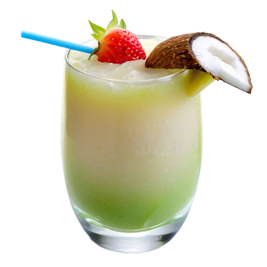 Tropical Coconut Cocktail Png 82 PNG Image