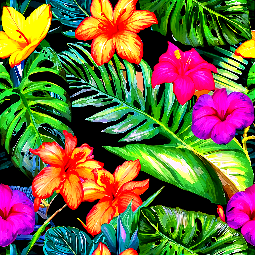 Tropical Garden Oasis Png 63 PNG Image