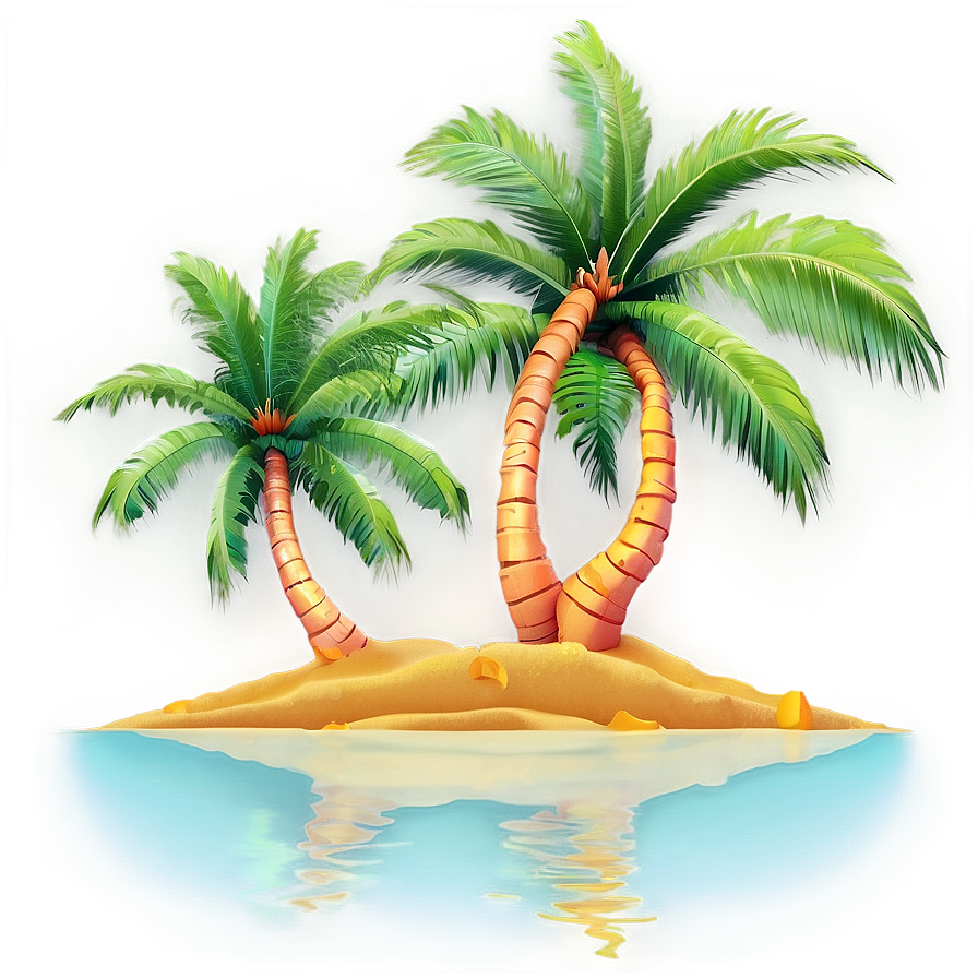 Tropical Island Mirage Png 32 PNG Image