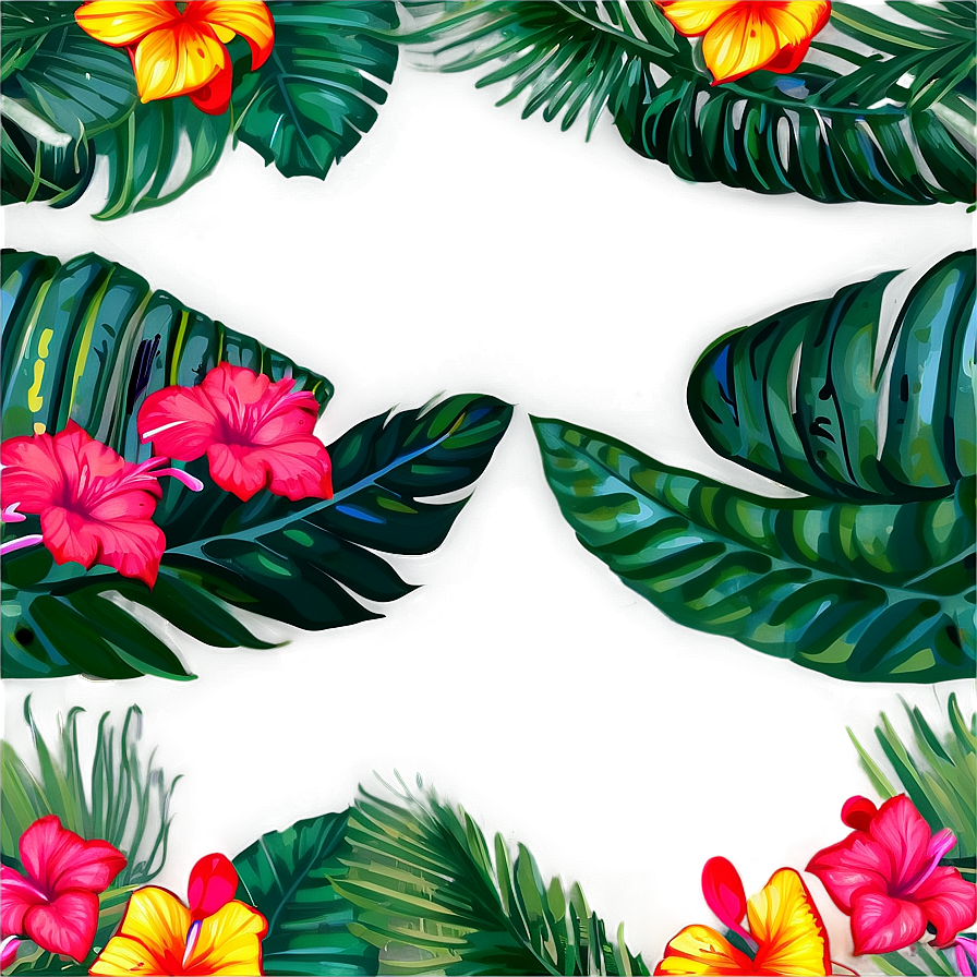 Tropical Plants A PNG Image