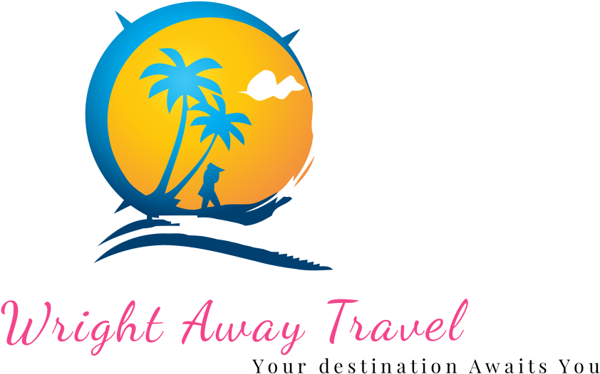 Tropical Travel Logo Design PNG Image