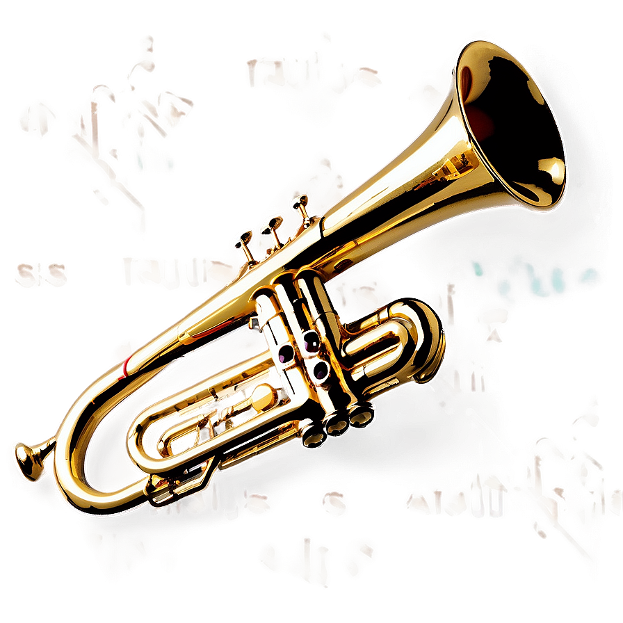 Trumpet On Stage Png Ada22 PNG Image