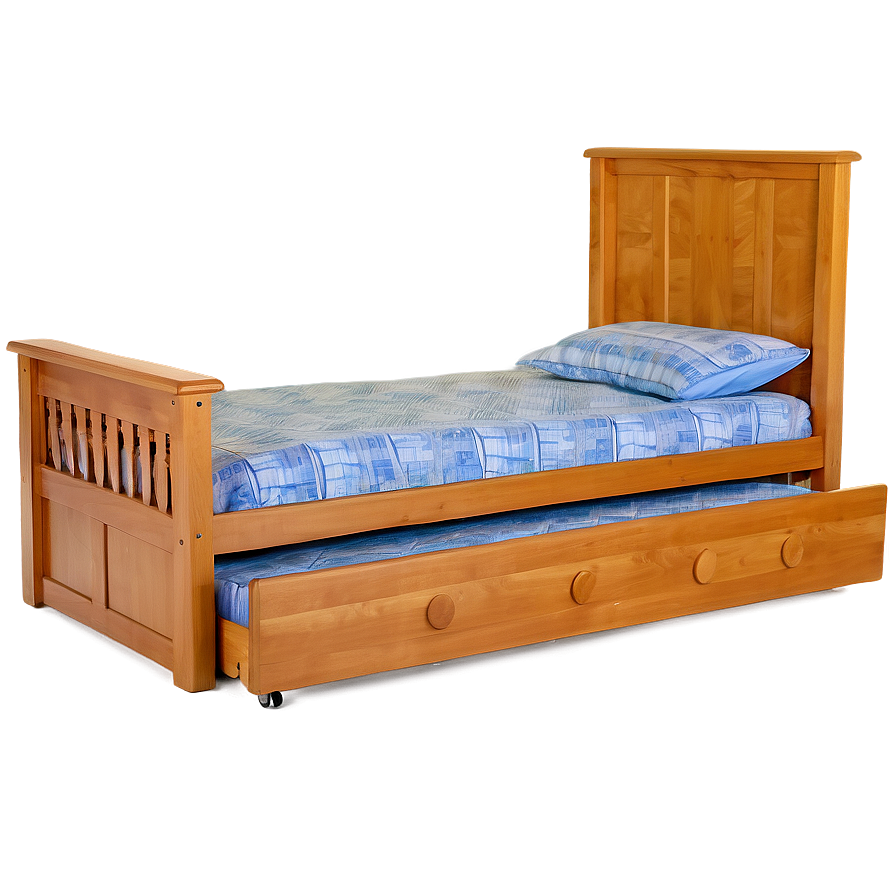 Trundle Bed For Extra Space Png Ags PNG Image