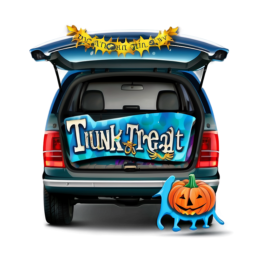 Trunk Or Treat Decorations Png Fqf PNG Image