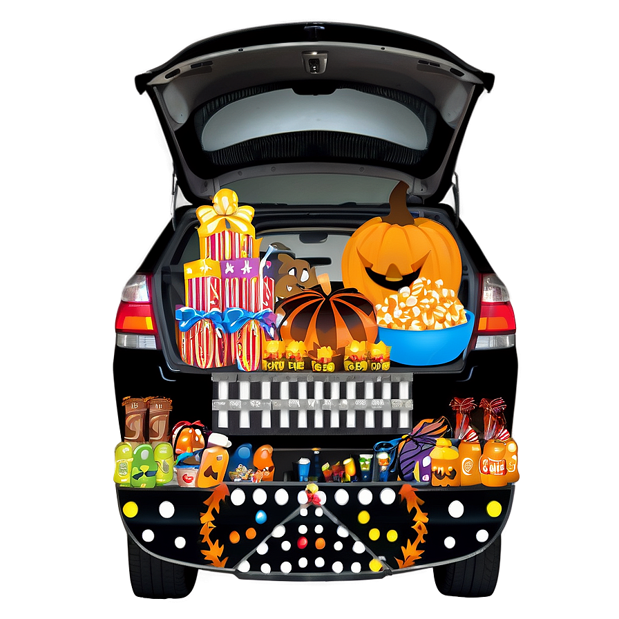 Trunk Or Treat Supplies Png Lss31 PNG Image