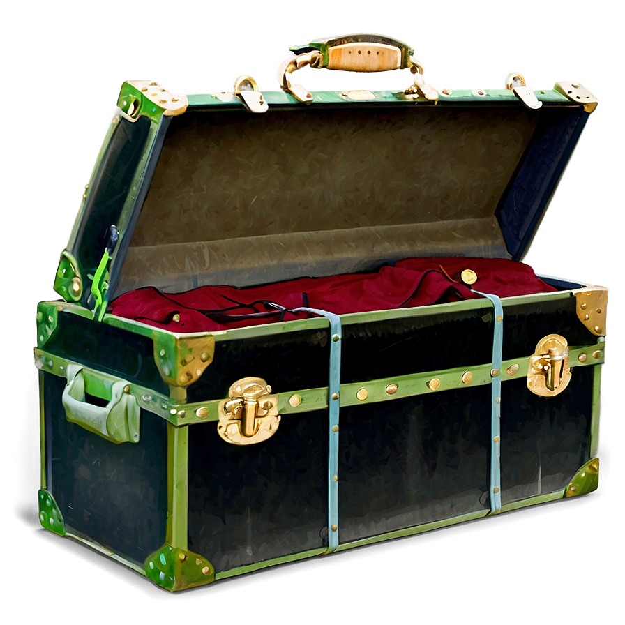 Trunk With Straps Png 06262024 PNG Image