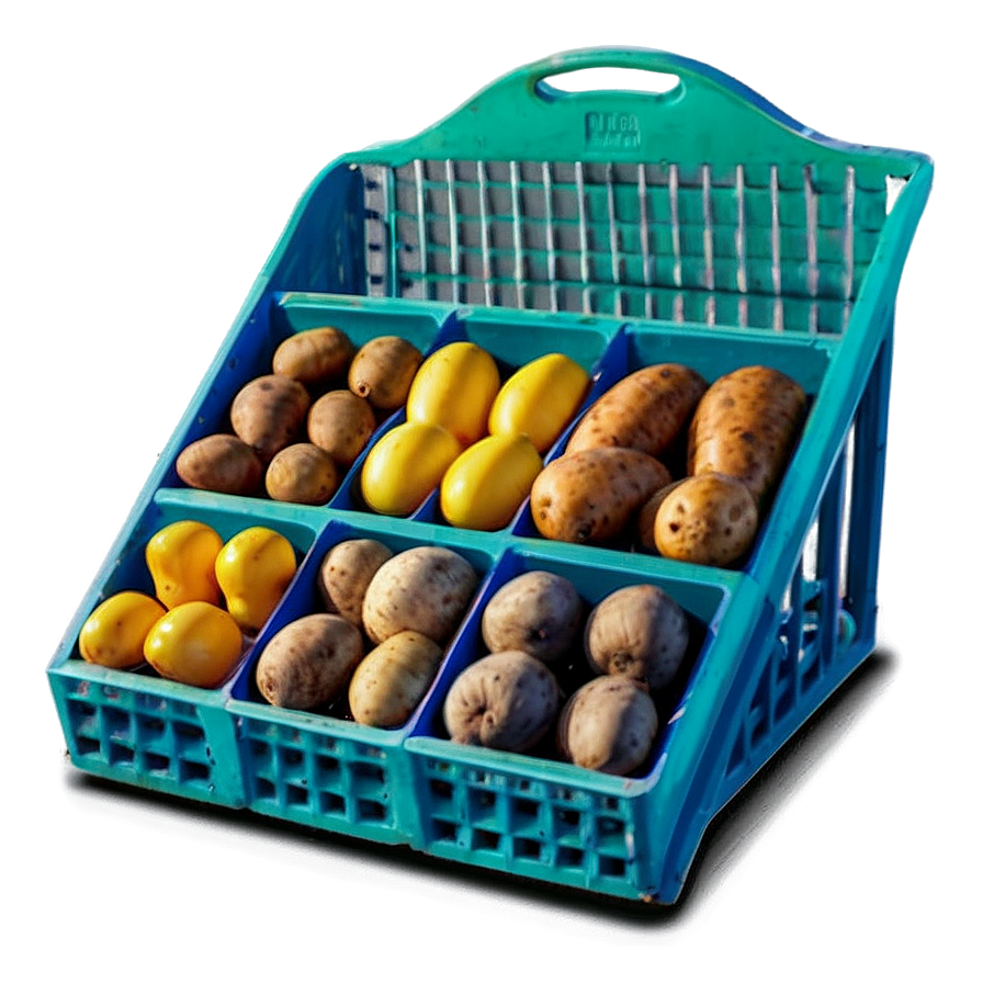 Tuber Market Display Png Ikh PNG Image