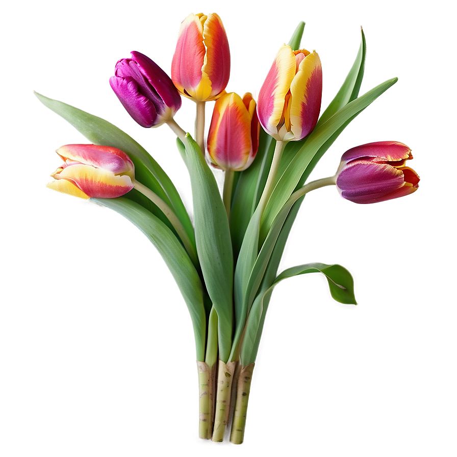 Tulip Bouquet Png 66 PNG Image