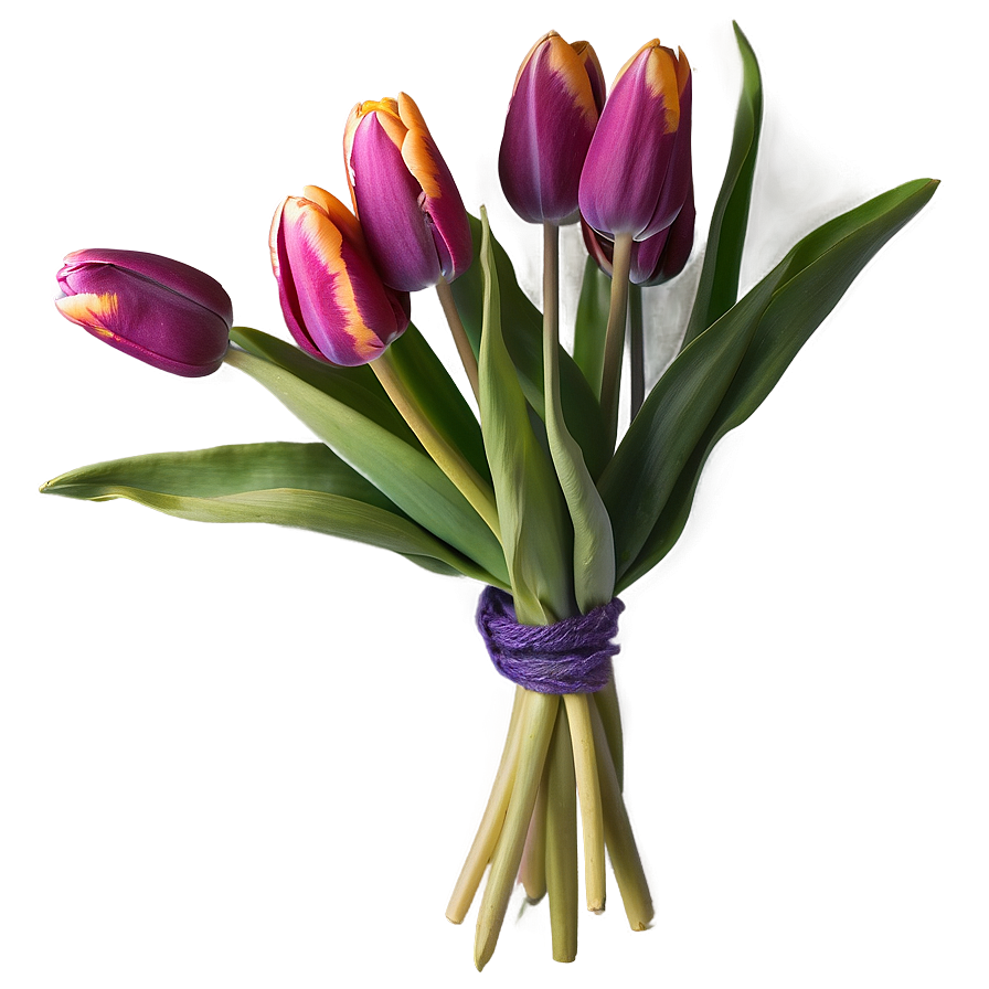 Tulip Bouquet Png Yeg92 PNG Image