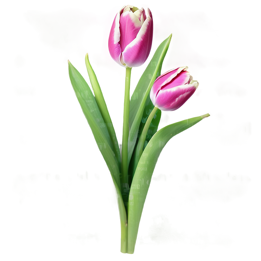 Tulip Flower Bush Png Kto22 PNG Image