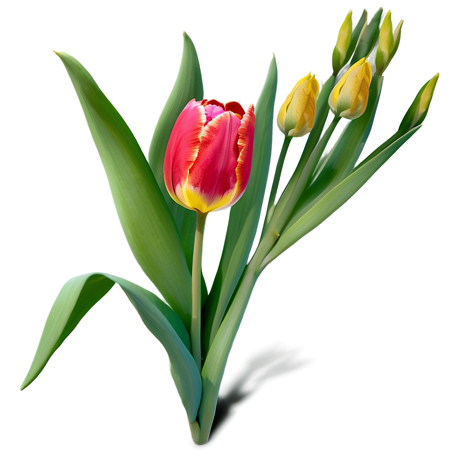 Tulip Stem Png Tjj PNG Image