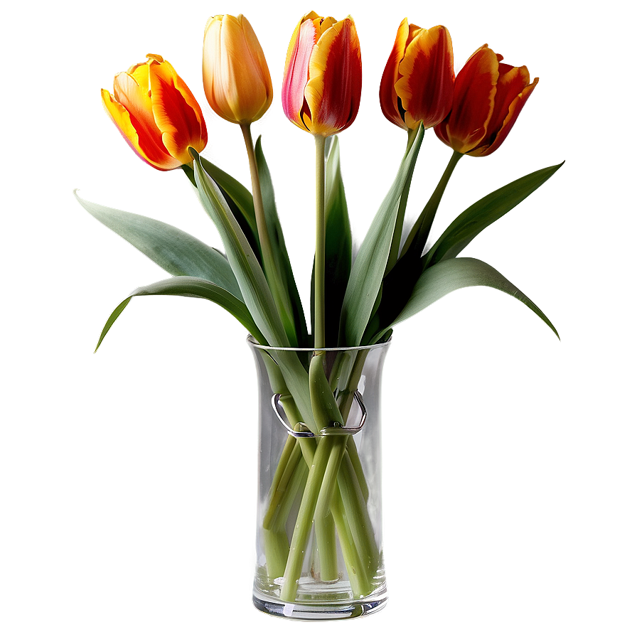 Tulip Vase Png Wvu PNG Image