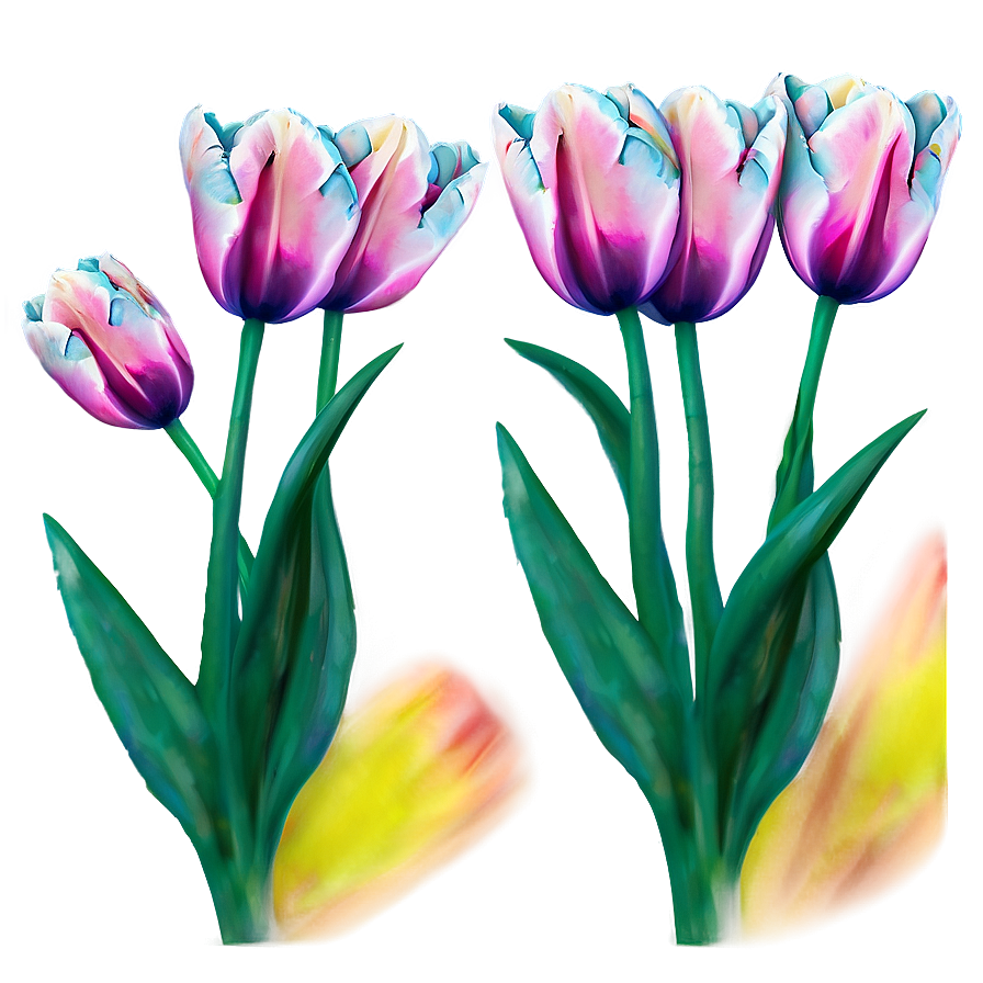 Tulips And Sky Png 05242024 PNG Image