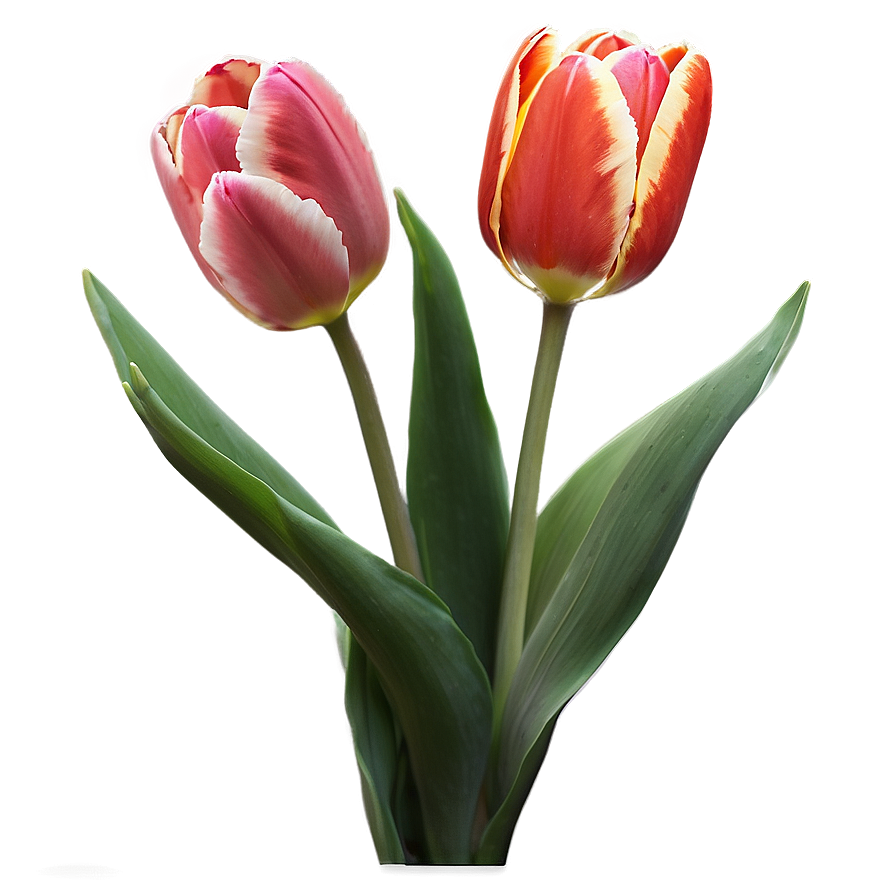 Tulips In Soft Light Png Bey PNG Image