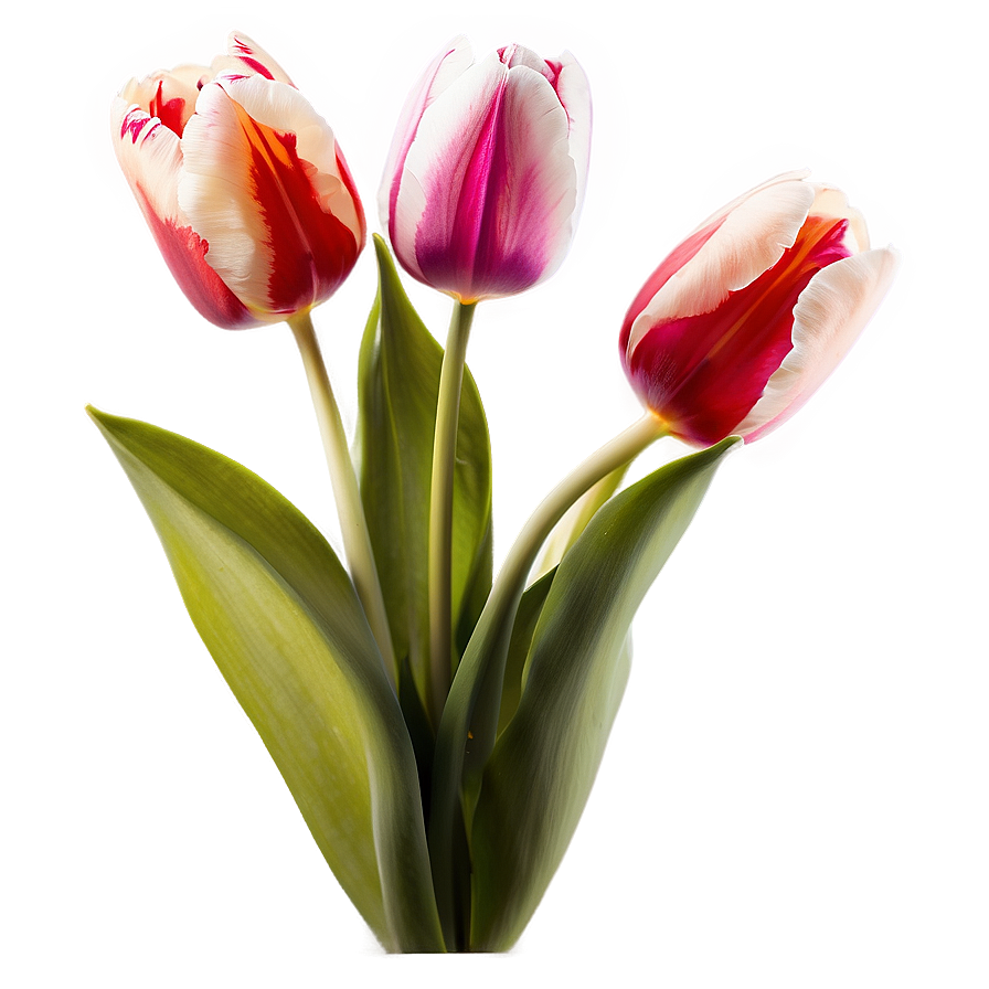 Tulips In Soft Light Png Fra71 PNG Image