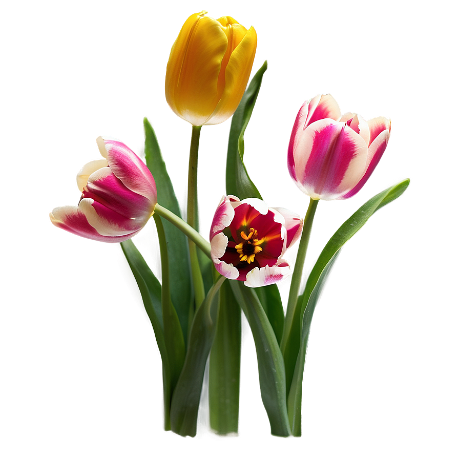 Tulips In Sunshine Png Yxw29 PNG Image