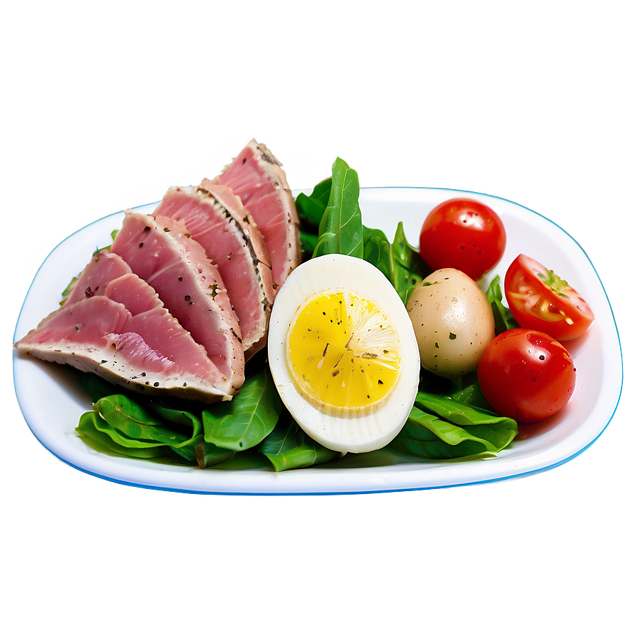 Tuna Nicoise Salad Png Eff PNG Image