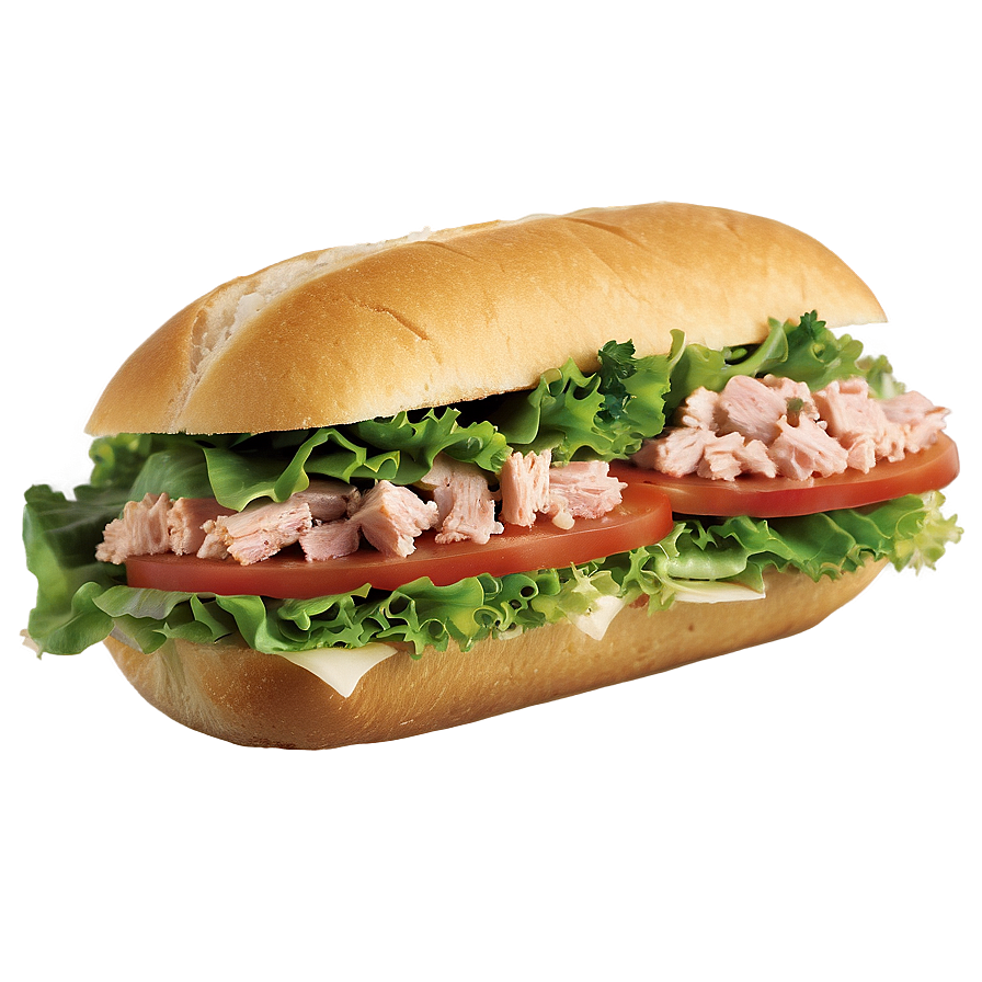 Tuna Sub Sandwich Png Uvu28 PNG Image