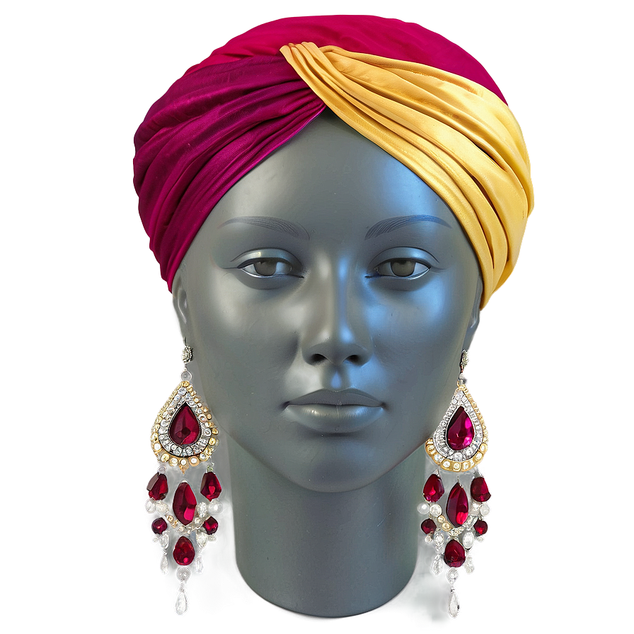 Turban With Jewel Accessories Png 47 PNG Image