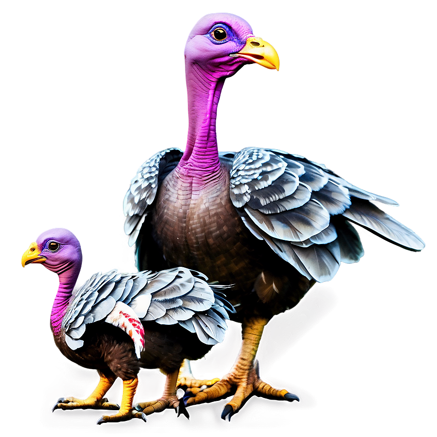 Turkey Family Png Gcd PNG Image