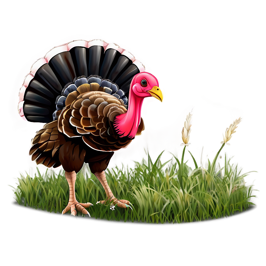 Turkey In Grass Png 71 PNG Image