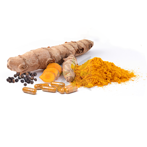 Turmeric Roots Powder Capsules PNG Image