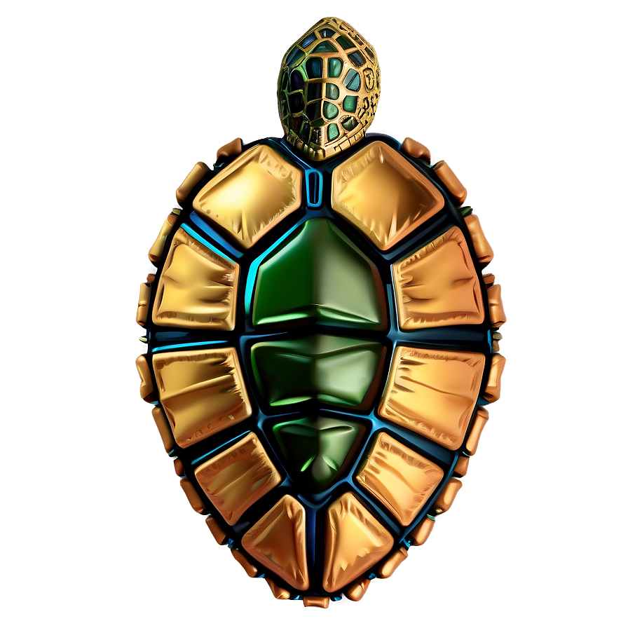 Turtle Shell Stylization Png 06132024 PNG Image