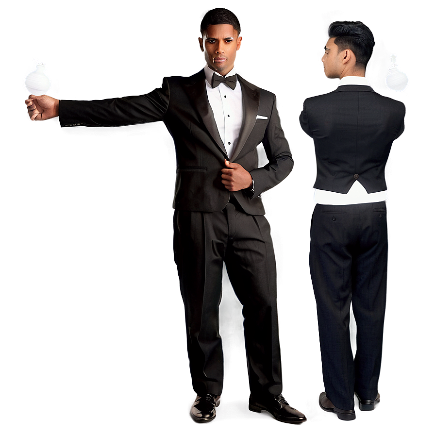 Tuxedo Style For Young Men Png 9 PNG Image