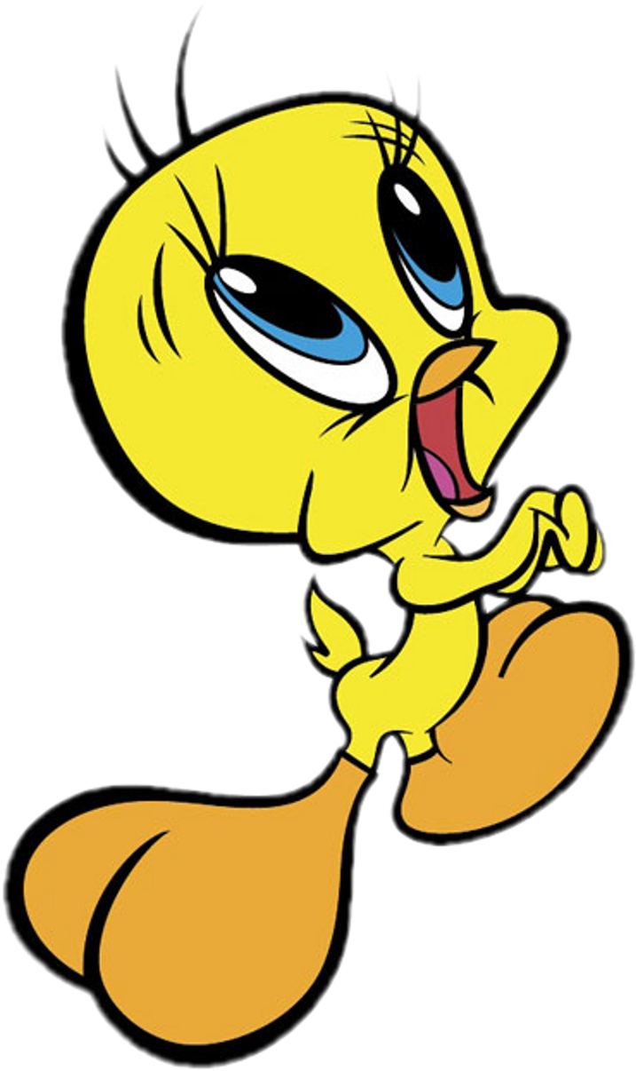 Tweety Bird Cartoon Character PNG Image