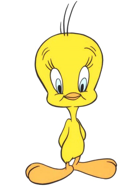 Tweety Bird Standing PNG Image