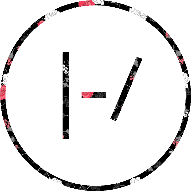 Twenty One Pilots Floral Logo PNG Image