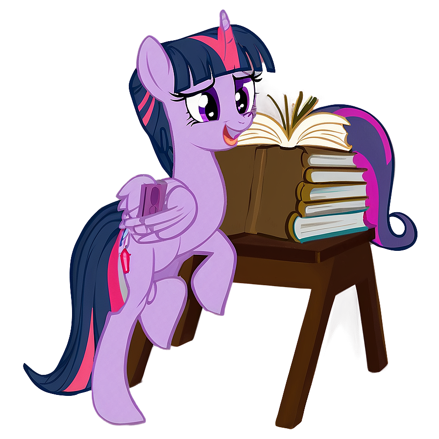 Twilight Sparkle Bookworm Png 46 PNG Image