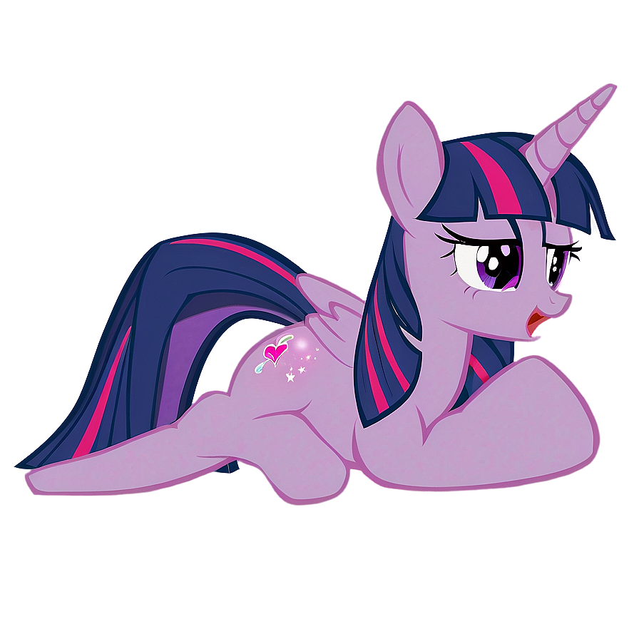 Twilight Sparkle Dreaming Png 05242024 PNG Image