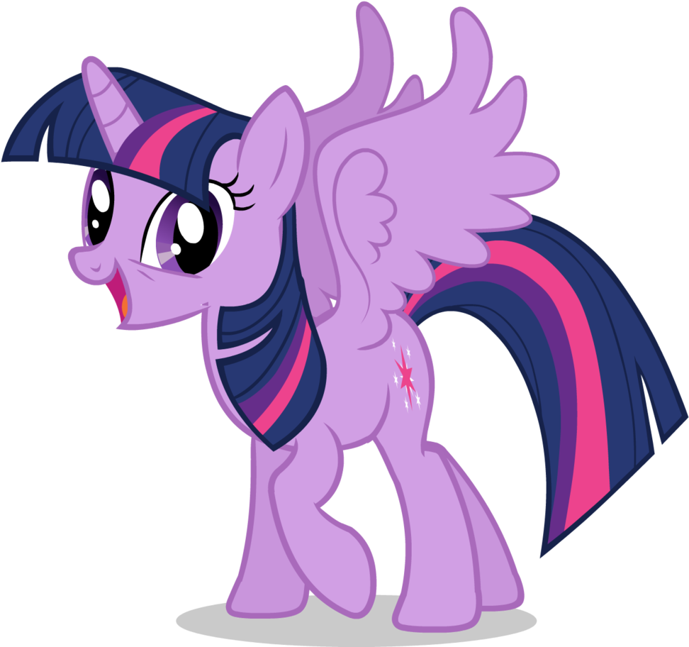 Twilight Sparkle Pony Vector PNG Image