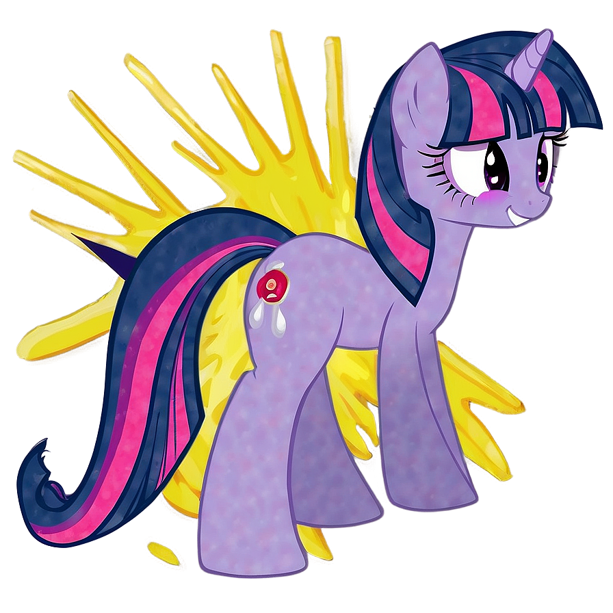 Twilight Sparkle Rainbow Power Png Odi88 PNG Image