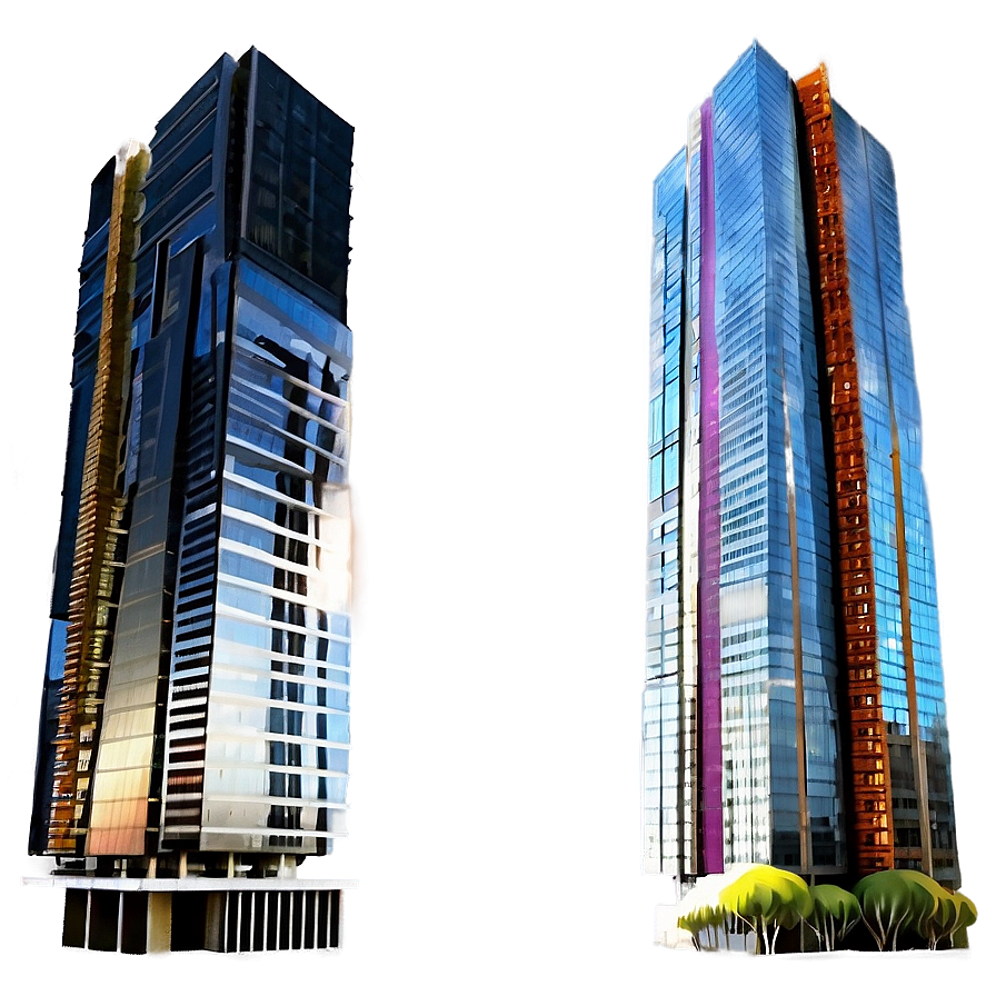 Twin Skyscrapers Png 56 PNG Image