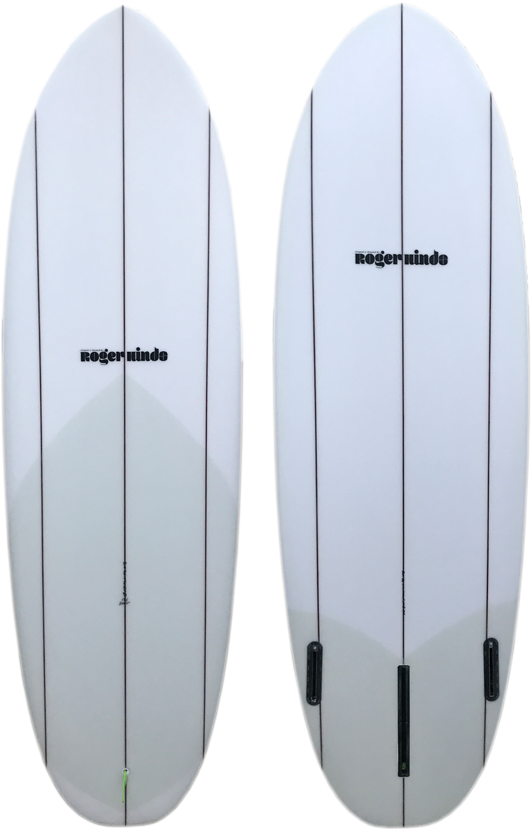 Twin Surfboards White Background PNG Image