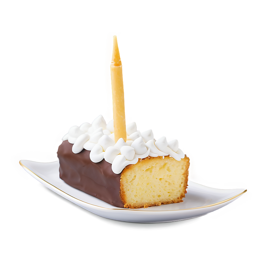 Twinkie Birthday Candle Celebration PNG Image