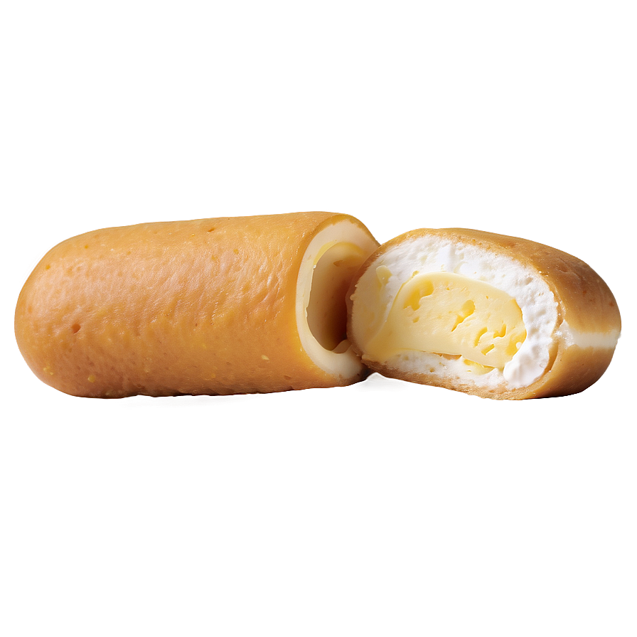 Twinkie Cream Filled Sponge Cake PNG Image