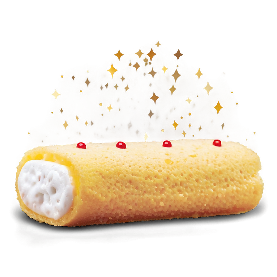 Twinkie Snack Cake Illustration PNG Image