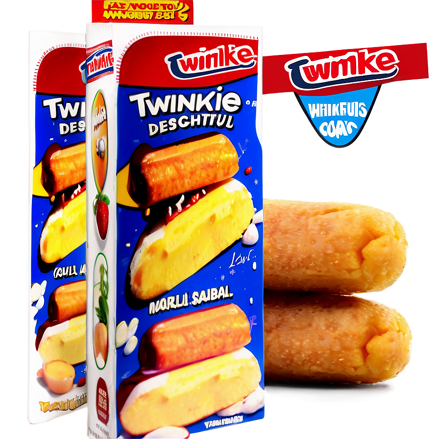 Twinkie Snack Packagingand Product Display PNG Image