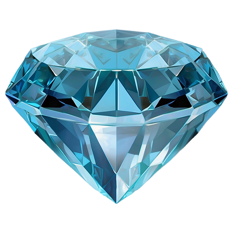 Twinkling Aquamarine Gem Png 27 PNG Image