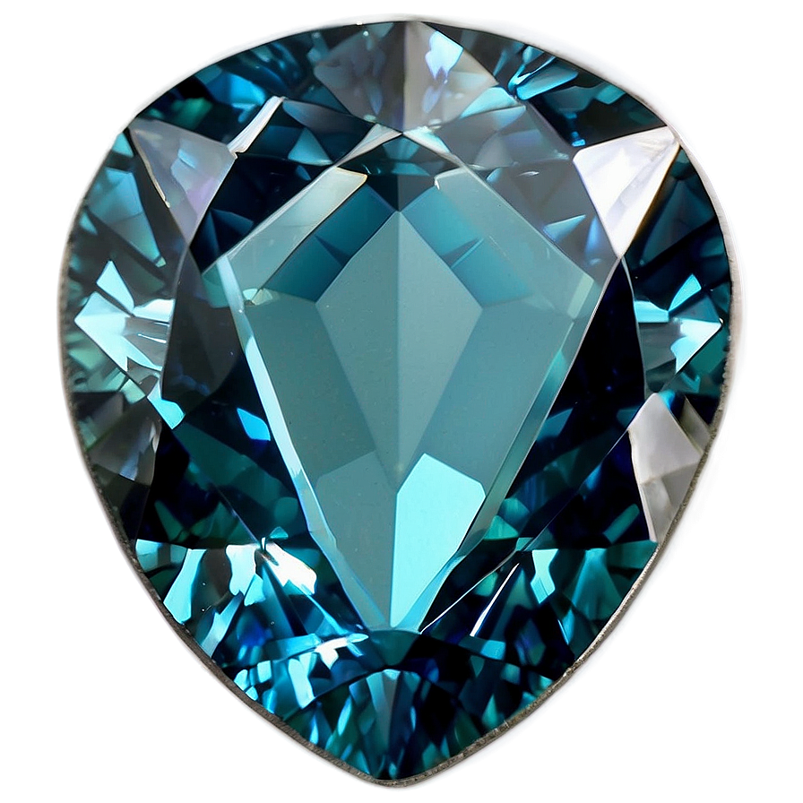 Twinkling Aquamarine Gem Png Dtb PNG Image