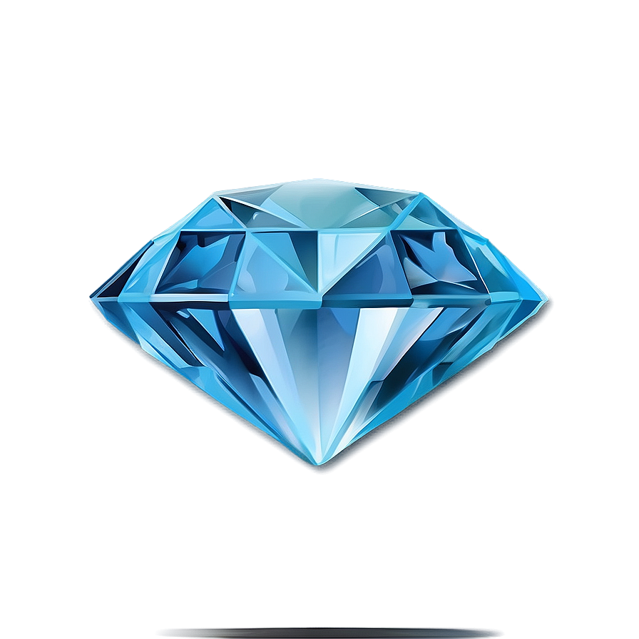 Twinkling Aquamarine Gem Png Sgb78 PNG Image