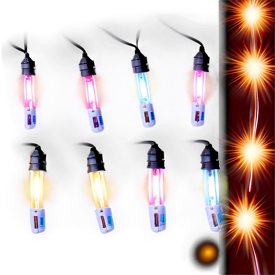 Twinkling Christmas Lights Png Gnu27 PNG Image