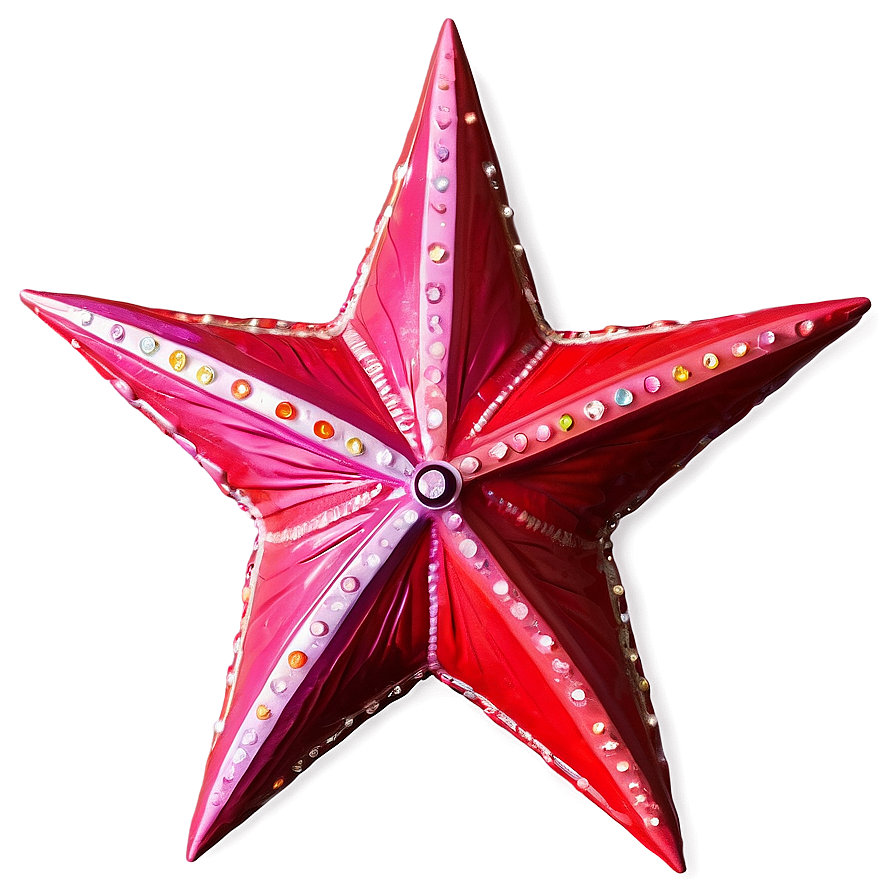 Twinkling Red Star Png 65 PNG Image